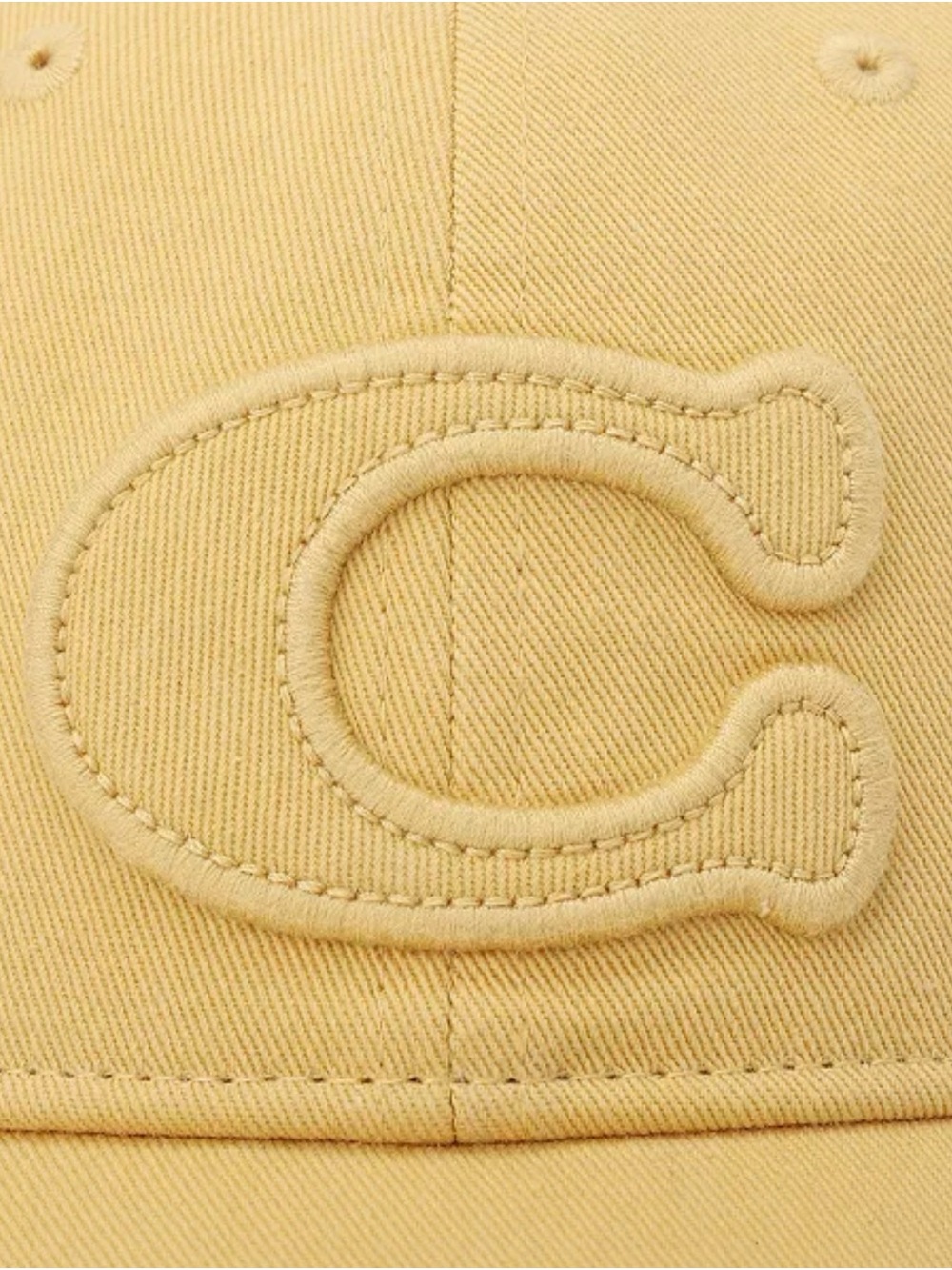 ✨ NIB Coach Women’s Baseball Cap- Vanilla - Picture 7 of 15